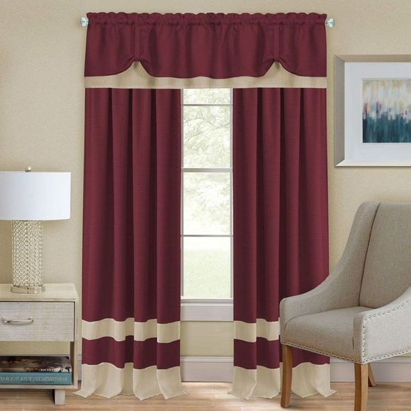 Ben&Jonah PrimeHome Collection Kate Rod Pocket Window Curtain Panel - 52x63 - - Picture 3 of 3